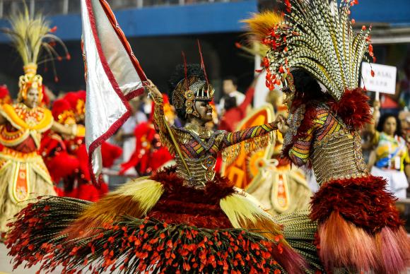 Mocidade Alegre exaltou o samba Divulgação/Paulo Pinto/LIGASP/Fotos Públicas