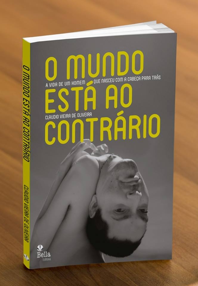 Biografia do Monte-Santense Cláudio Vieira será lançado no MASP em São Paulo. A obra intitulada “O Mundo Está ao contrario” vai contar a história de Cláudio, Exemplo de Superação.