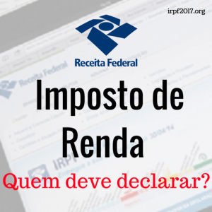 Imposto de Renda 2017