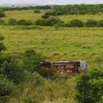 Acidente de carro deixa uma pessoa morta e uma criança gravemente ferida na BR 116/Norte, em Quijingue