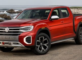 Maior que Amarok: Conheça de perto a gigante pickup da Volkswagen Atlas Tanoak
