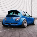 Design apresenta versão única e diferenciada de antigo Ford KA