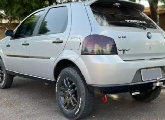 Mineiro gasta 10 mil reais para transformar Fiat Palio ELX em SUV dos sonhos