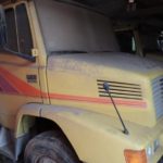 Caminhão Mercedes 1618 ano 1995 0km é encontrado em galpão abandonado