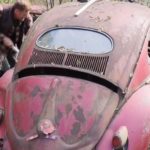 Abandonado por 52 anos, VW Fusca avaliado em mais de R$ 398 mil é resgatado