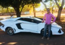 Brasileiro transforma Fiat Uno em Lamborghini dos sonhos